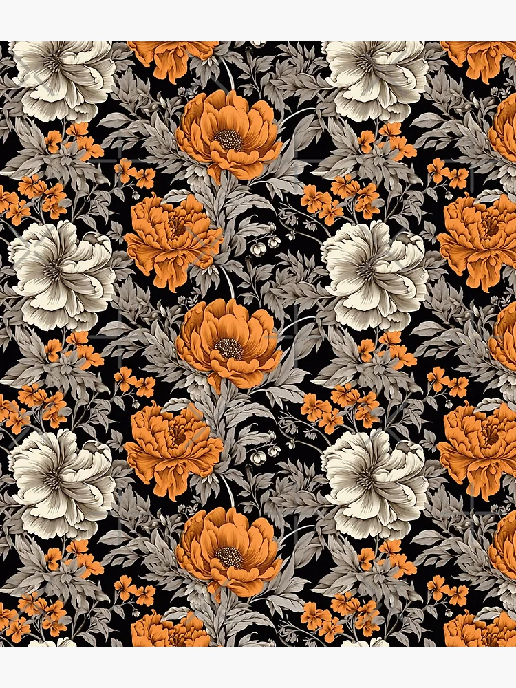 Thumbnail 3 of 3, Backpack, Chintz Pattern designed and sold by SideSignal.