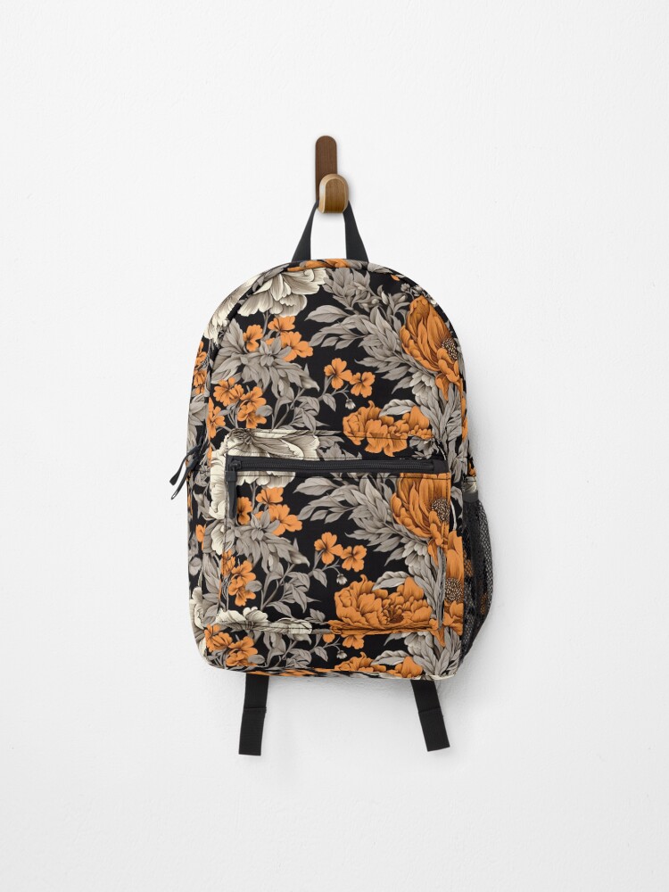 Thumbnail 1 of 3, Backpack, Chintz Pattern designed and sold by SideSignal.
