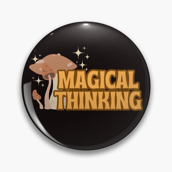 Item preview, Magical Thinking Affirmation Quote designed and sold by slicksquid.