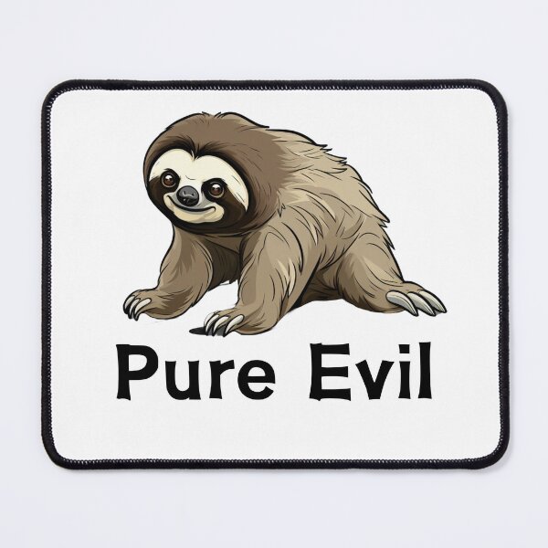 Item preview, Evil Sloth designed and sold by liana campbell.