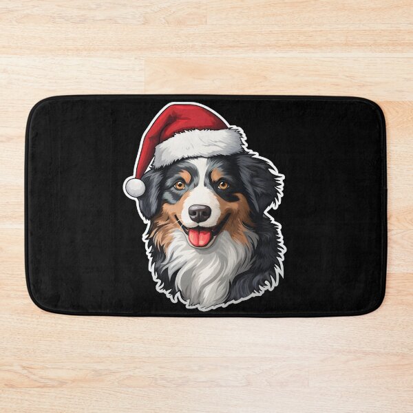 Item preview, Australian Shepherd Christmas Design designed and sold by CUTEDOGGIEZ.