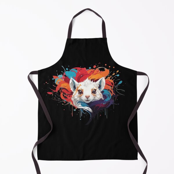 Item preview, Cute Colorful White Squirrel in Graffiti Style designed and sold by MindSmith.