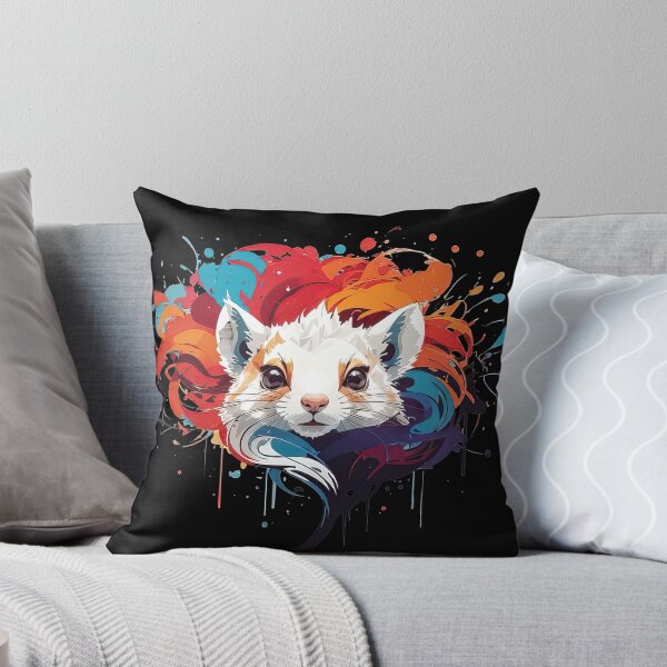 Item preview, Cute Colorful White Squirrel in Graffiti Style designed and sold by MindSmith.