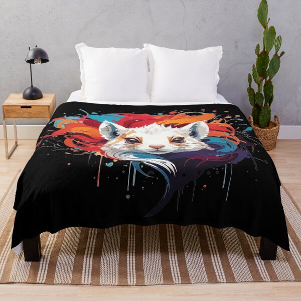 Item preview, Cute Colorful White Squirrel in Graffiti Style designed and sold by MindSmith.