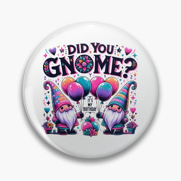 Item preview, Did You Gnome ?  It's My Birthday  - Adorable Birthday Gnome Girl Celebration Shirt designed and sold by Studio-Mind.