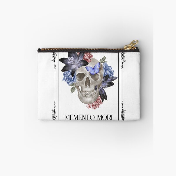 Item preview, Memento Mori Floral Skull designed and sold by Sershni.