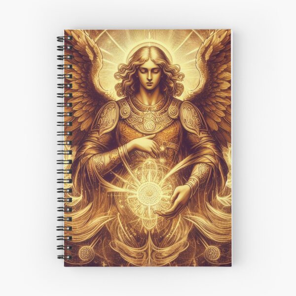 Item preview, Saint Uriel Archangel - Abundance and prosperity - Christmas gift designed and sold by Alkymias.