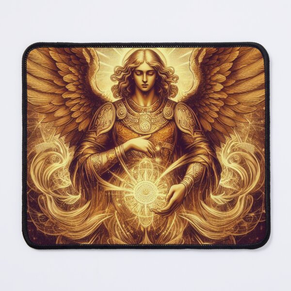 Item preview, Saint Uriel Archangel - Abundance and prosperity - Christmas gift designed and sold by Alkymias.