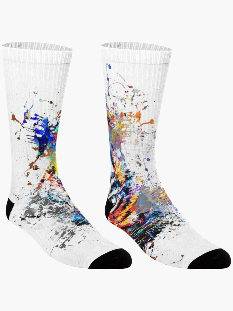 Thumbnail 3 of 5, Socks, Abstract designed and sold by Collection de trésors .