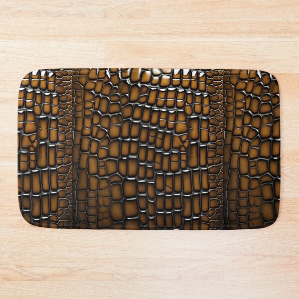 Item preview, CROCODILE PELT SKIN HIDE TAXIDERMY FAUX LEATHER PRINT~ Wild Croc Gator Alligator Animal Lover~Birthday Gift~Party Favor designed and sold by Spinning Plates 360.