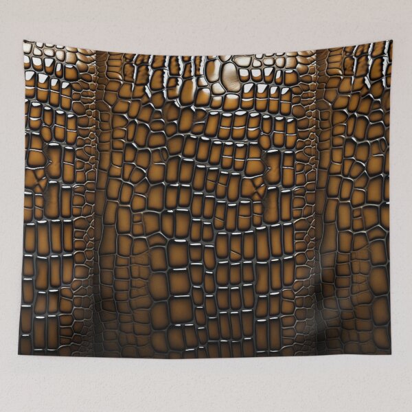 Item preview, CROCODILE PELT SKIN HIDE TAXIDERMY FAUX LEATHER PRINT~ Wild Croc Gator Alligator Animal Lover~Birthday Gift~Party Favor designed and sold by Spinning Plates 360.