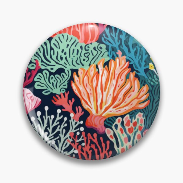 Artikelvorschau, Coral Reef Pattern entworfen und verkauft von SideSignal.