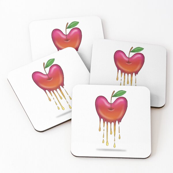 Item preview, Melting Apple Fruit Surreal designed and sold by DoodlingRedhead.