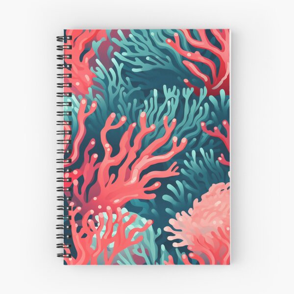 Aperçu de l'œuvre Coral Reef Pattern créée et vendue par SideSignal.