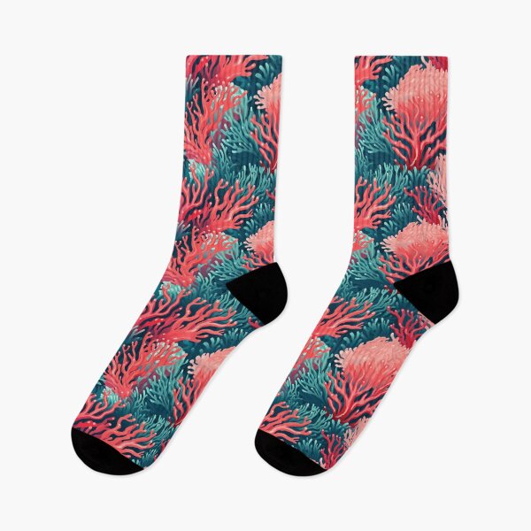 Aperçu de l'œuvre Coral Reef Pattern créée et vendue par SideSignal.