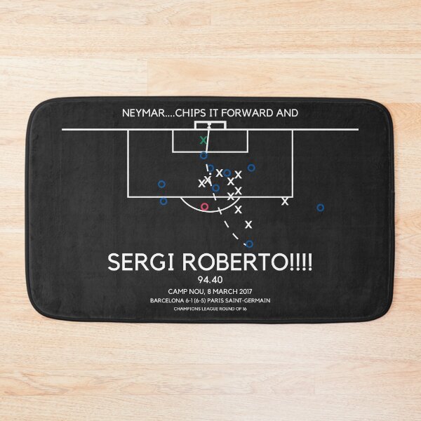 Item preview, Sergi Roberto Winning Goal vs PSG (La Remontada) designed and sold by ICsIcons.