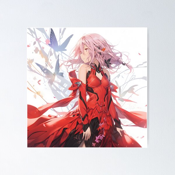 Guilty crown - Inori flowers Poster by Kate Kage