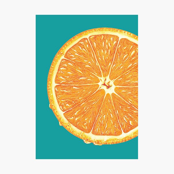 Item preview, Orange slice illustration designed and sold by VectorDome.