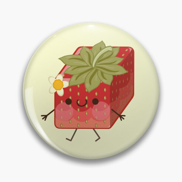 Item preview, Cute Cube Strawberry designed and sold by OniKiwi.