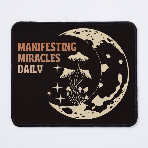 Item preview, Manifesting Miracles Daily Affirmation Quote designed and sold by slicksquid.