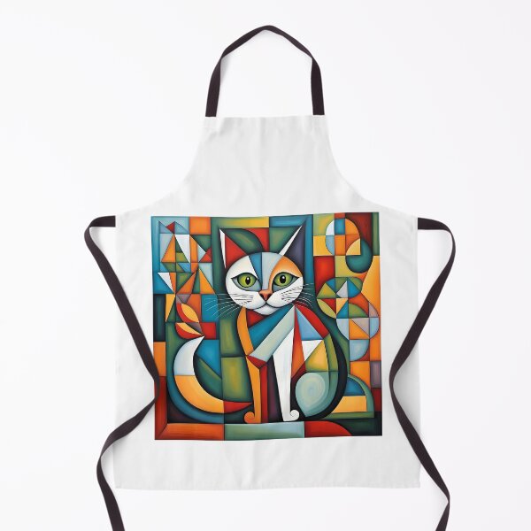 Item preview, A frightened cat in Cubism designed and sold by Serendipity2023.