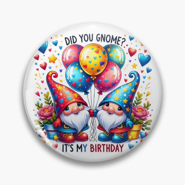 Item preview, Did You Gnome ?  It's My Birthday  - Adorable Birthday Gnome Girl Celebration Shirt designed and sold by Studio-Mind.