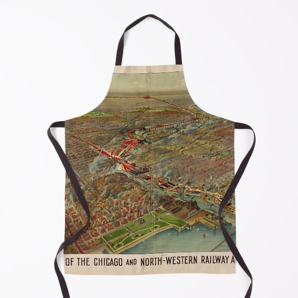 Item preview, Terminals of Chicago & North-Western Railway (1902) designed and sold by allhistory.