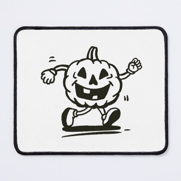 Item preview, Pumpkin walking Halloween funny scary designed and sold by Tropical Blood.