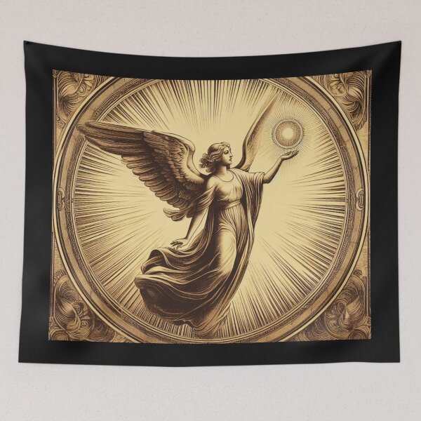 Item preview, Saint Uriel Archangel - Abundance and prosperity  - Christmas gift designed and sold by Alkymias.