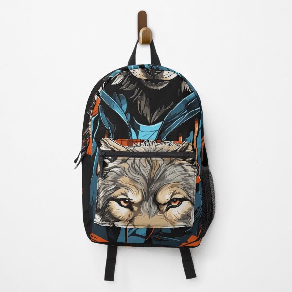 Item preview, The great rocking wolf graffiti art designed and sold by Frankydudestore.