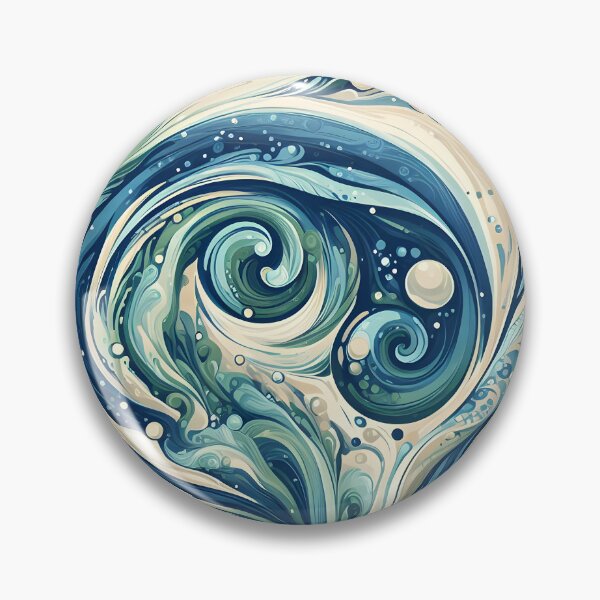 Item preview, Swirling Water Abstract designed and sold by Humbugle.