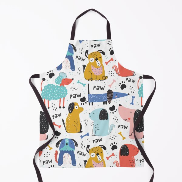 Item preview, Colorful Dog Pattern Art  designed and sold by blackdogbuckeye.