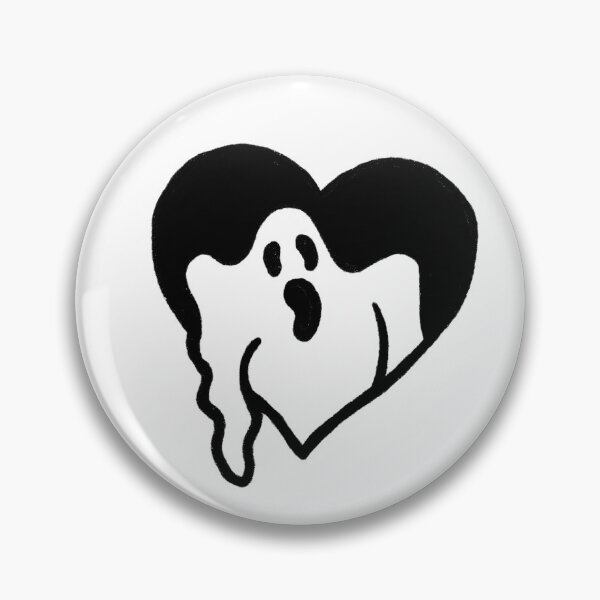 Item preview, Scary ghost heart love Halloween ghosts  designed and sold by Tropical Blood.