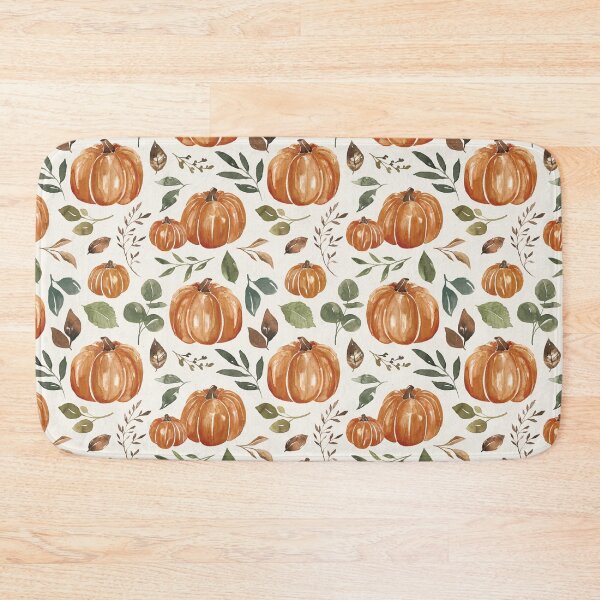 Item preview,  Boho Fall Pumpkins and Leaves designed and sold by cateandrainn.