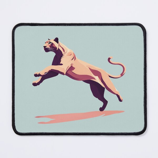Item preview, Lion Leaping in Air designed and sold by DesignDrifts.