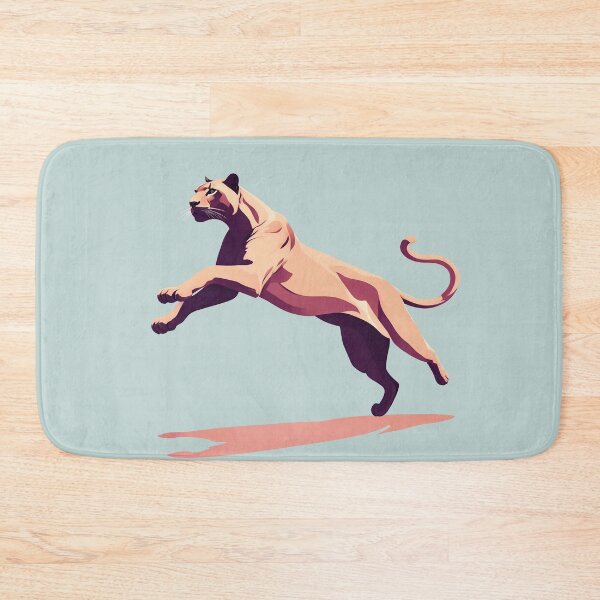Item preview, Lion Leaping in Air designed and sold by DesignDrifts.