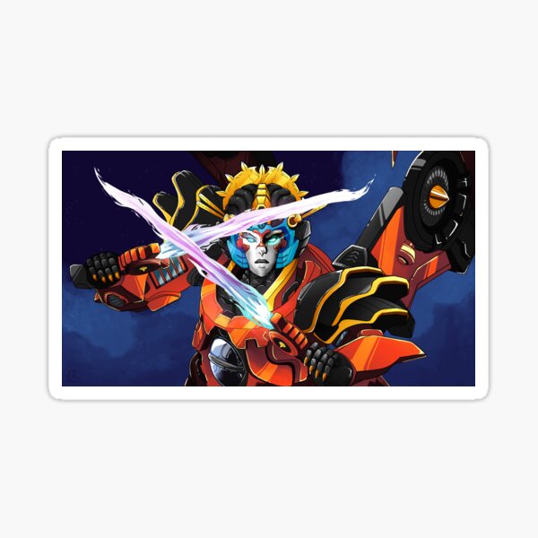 Lady of Blades ( Windblade ) Sticker