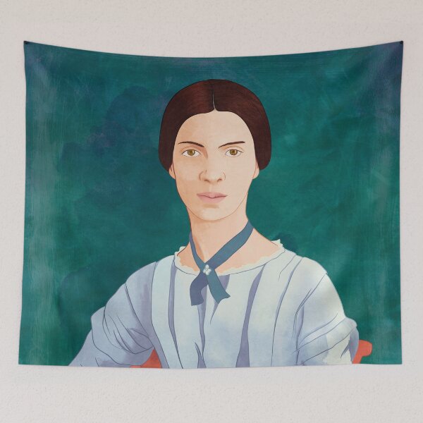 Item preview, Poems by Emily Dickinson, Literary Art for Book Lovers and Bibliophiles designed and sold by RedHillPrints.
