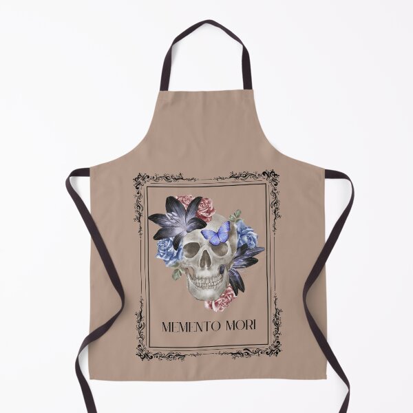 Item preview, Memento Mori Floral Skull designed and sold by Sershni.