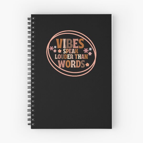 Item preview, Vibes Speak Louder Than Words  Affirmation Quote designed and sold by slicksquid.