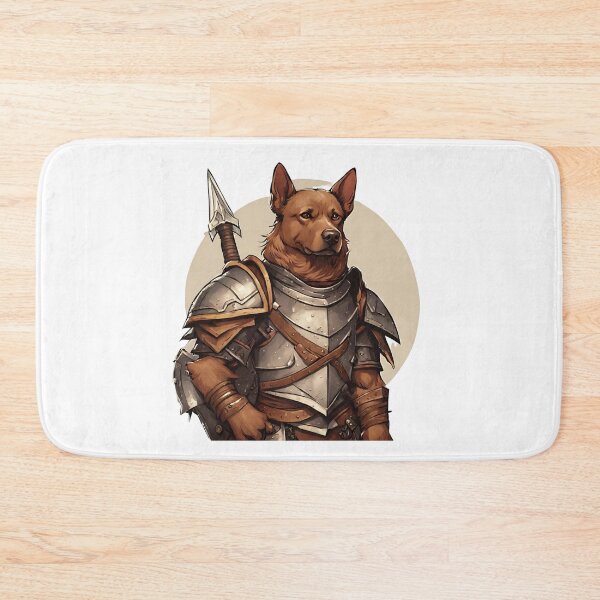 Item preview, Dog warrior with two handed axe designed and sold by Luokos.