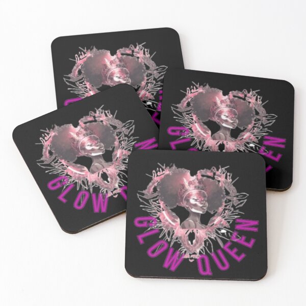 Item preview, Pink Black Glowing Queen designed and sold by Poetic4Passion.