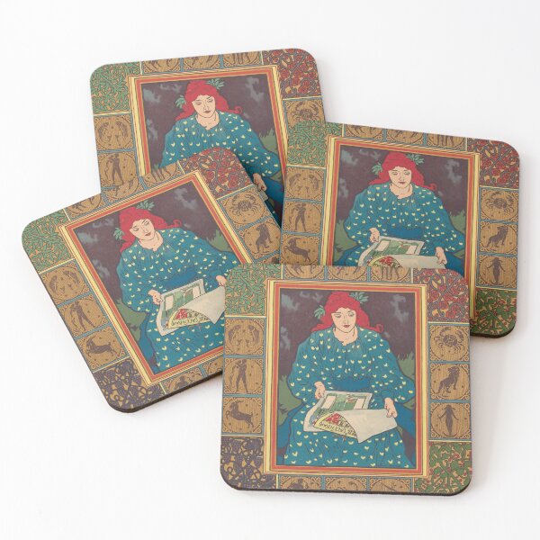 Item preview, Vintage art by Louis Rhead designed and sold by NouveauEra.