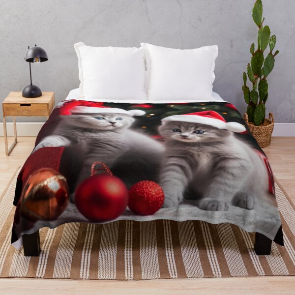 Aperçu de l'œuvre AngelSmiles - Chatons sous le Charme de Noël créée et vendue par Angelsmiles.