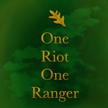Artwork thumbnail, Ranger’s Apprentice - One Riot, One Ranger by TeaLimeTwo