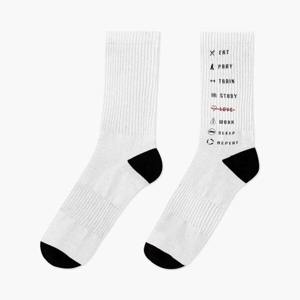 Item preview, EAT, TRAIN, WORK.NO LOVE! SLEEP AND REPEAT  designed and sold by minstore.