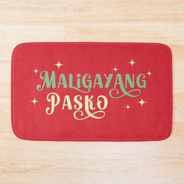 Item preview, Maligayang Pasko Merry Christmas in Tagalog designed and sold by minjagoods.
