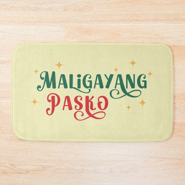 Item preview, Maligayang Pasko Merry Christmas in Filipino designed and sold by minjagoods.