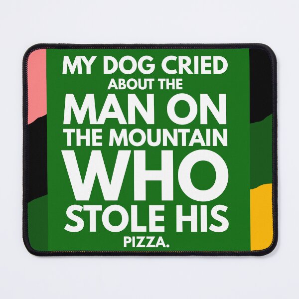 Item preview, man who stole his pizza designed and sold by Storiesforyou.