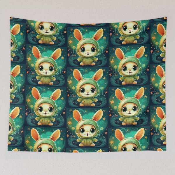 Item preview, Rabbit Space adventure designed and sold by fodmoohappy.